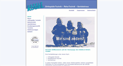 Desktop Screenshot of kogel-orthopaedie.de